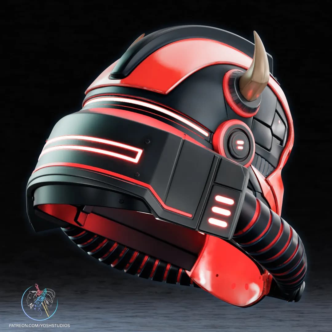 STL - Casco de Samurai de Darth Maul