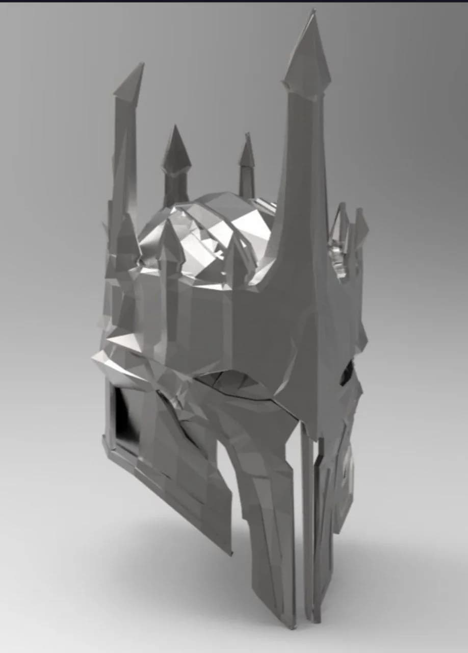 STL - Casco de Sauron armadura