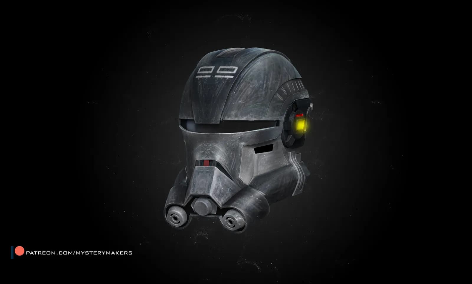 STL - Casco de soldado Echo Bad Batch render 3