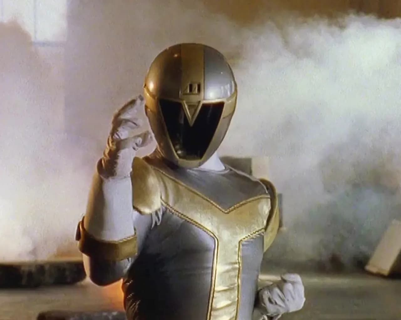 STL - Golden Titanium Ranger Helmet