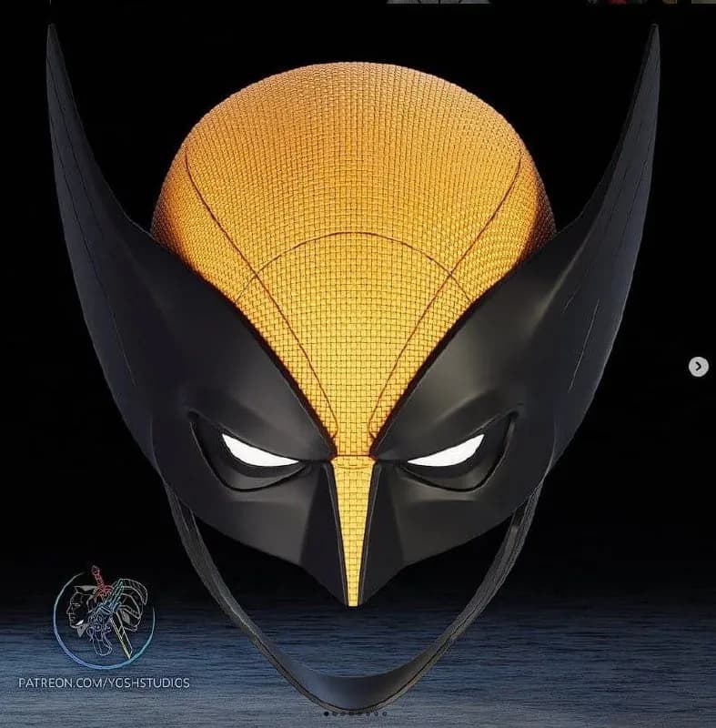 STL - Casco de Wolverine estilo clásico