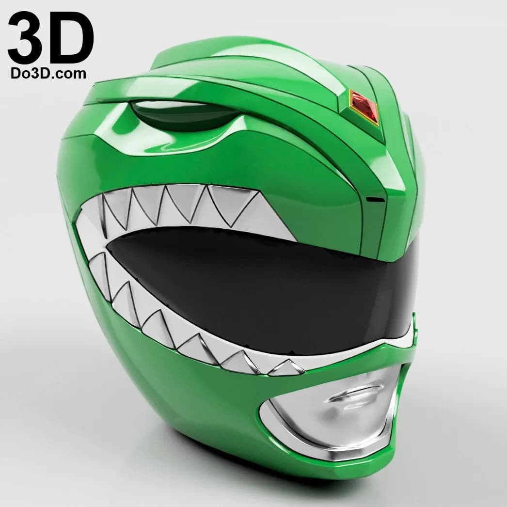 STL - Casco del Ranger Verde 2