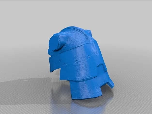 STL - Casco Dovahkiin render 3