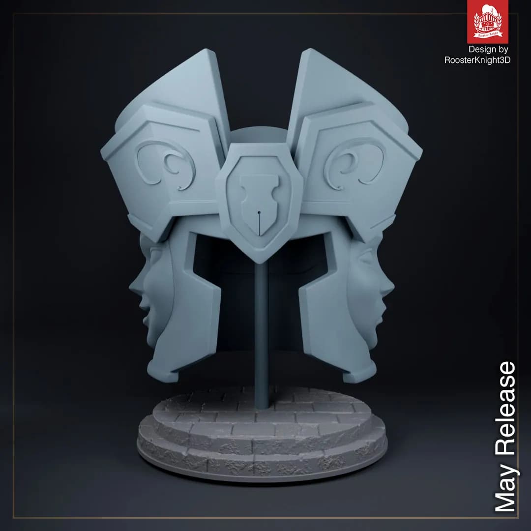 STL - Casco Gemini render 2
