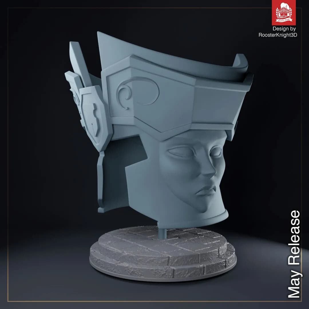 STL - Casco Gemini render 4