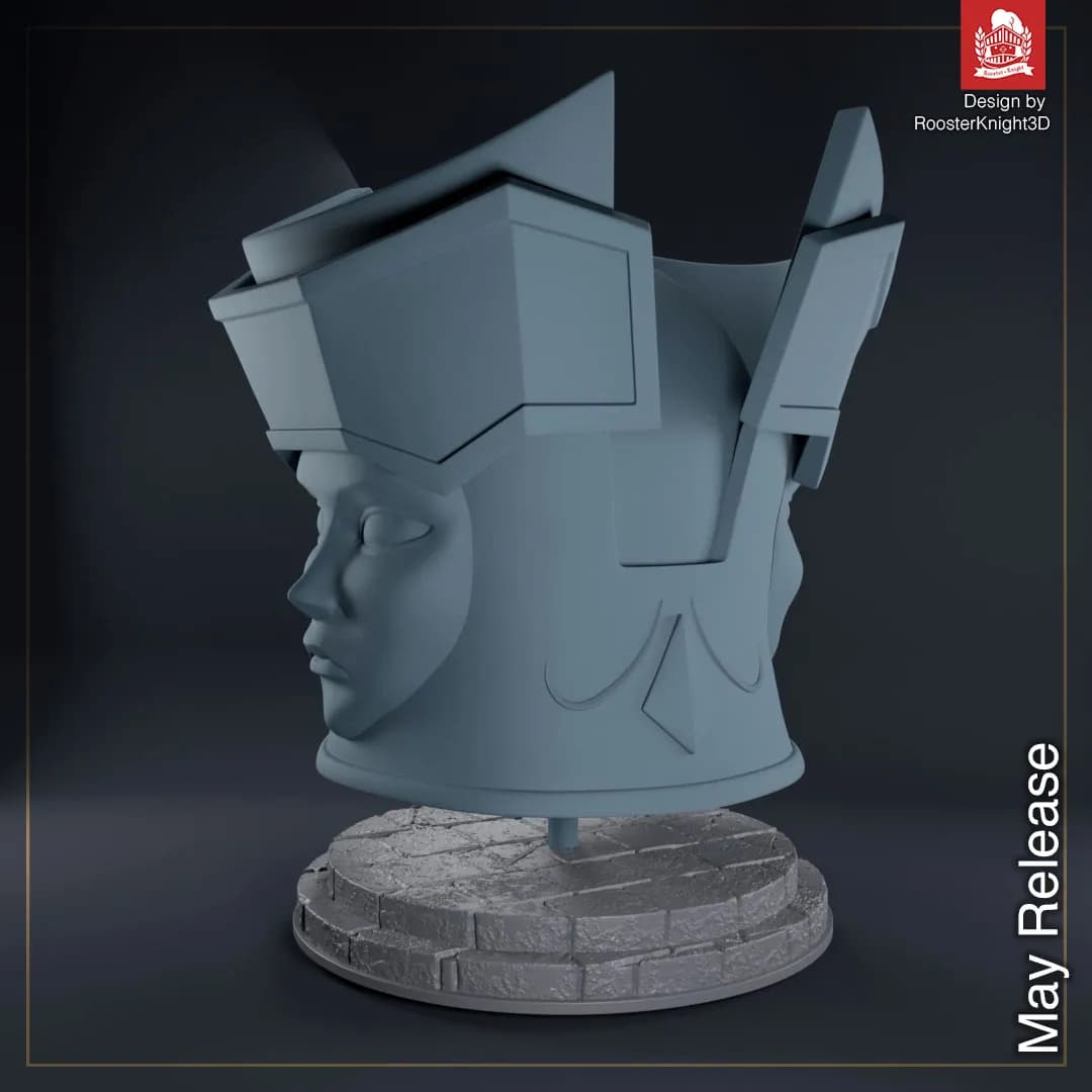 STL - Casco Gemini render 5