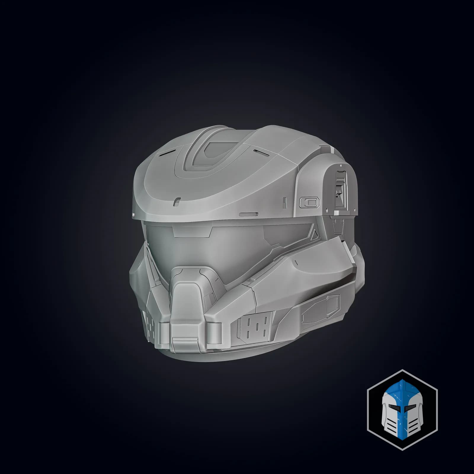 STL - Casco "Meowlnir" inspirado en Halo render 3