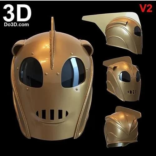 STL - Casco Rocketeer