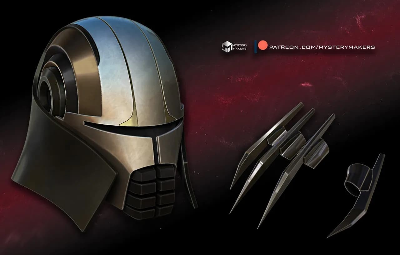 STL - Casco y propulsores de Boba Fett