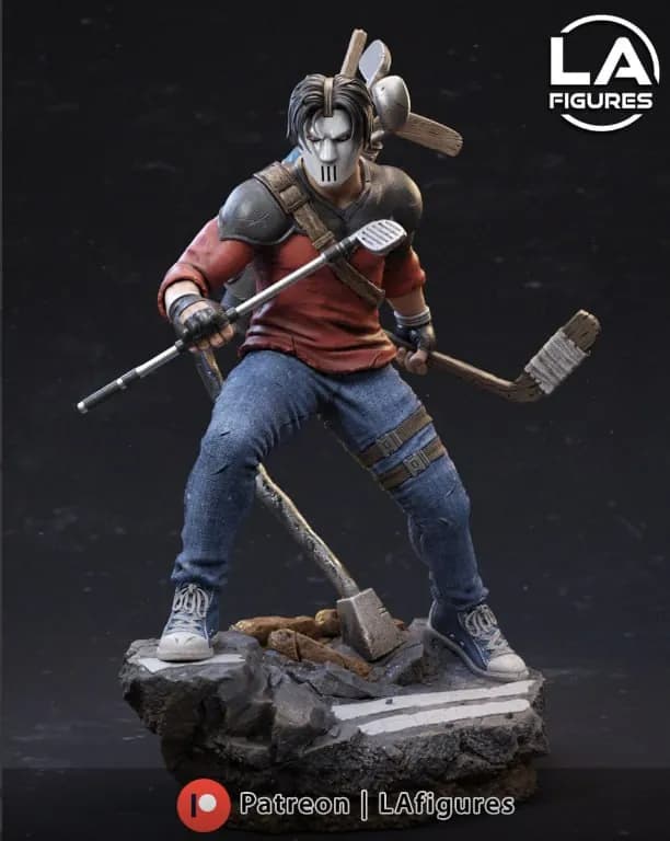 STL - Casey Jones Figura 3D