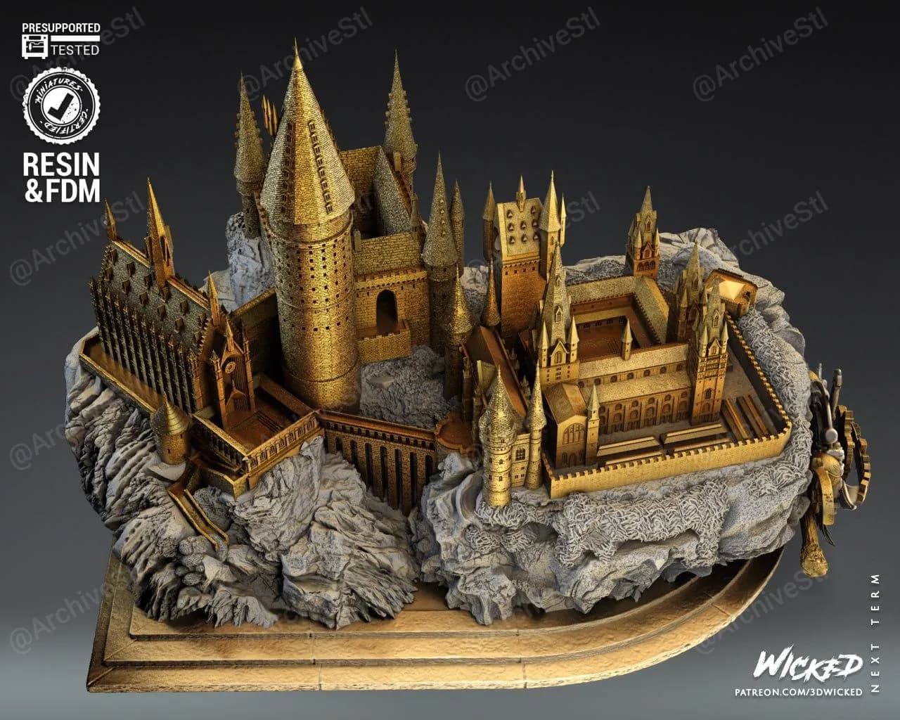 STL - Castillo de Hogwarts