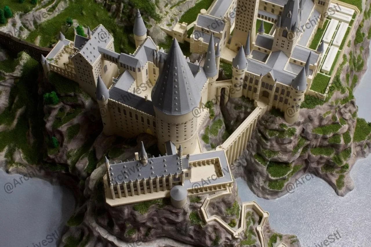 STL - Castillo de Hogwarts 2
