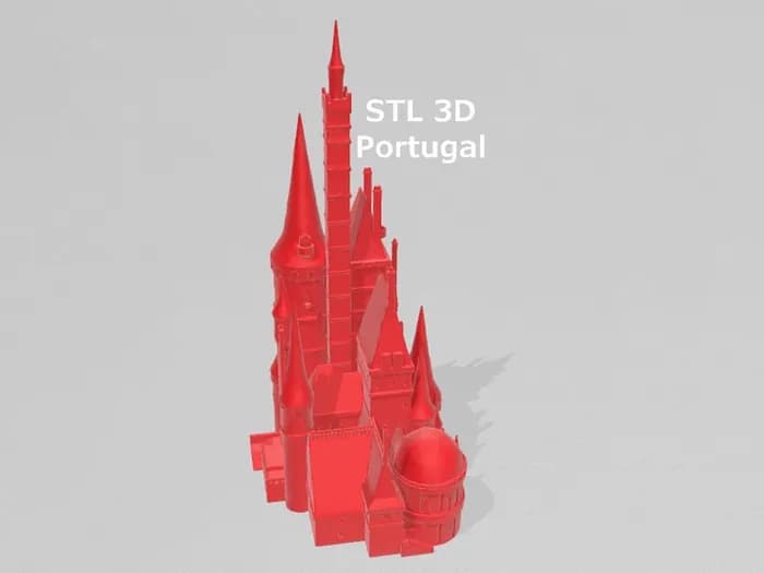 STL - Castillo La Bella y la Bestia