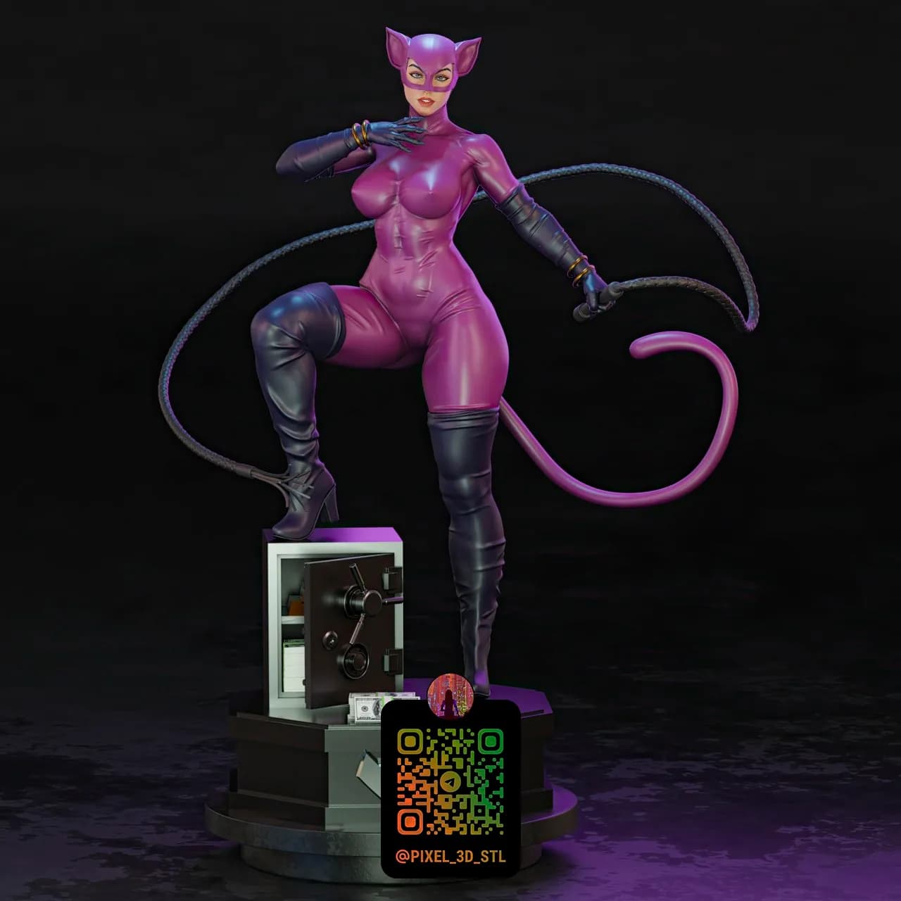STL - Catwoman DC Comics 5