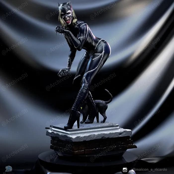 STL - catwoman michelle pfeiffer