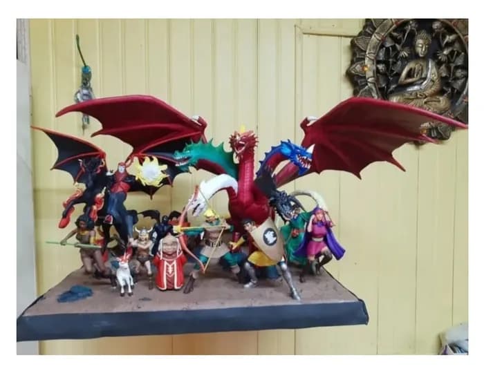 STL - caverna do dragão 1 pack rar x