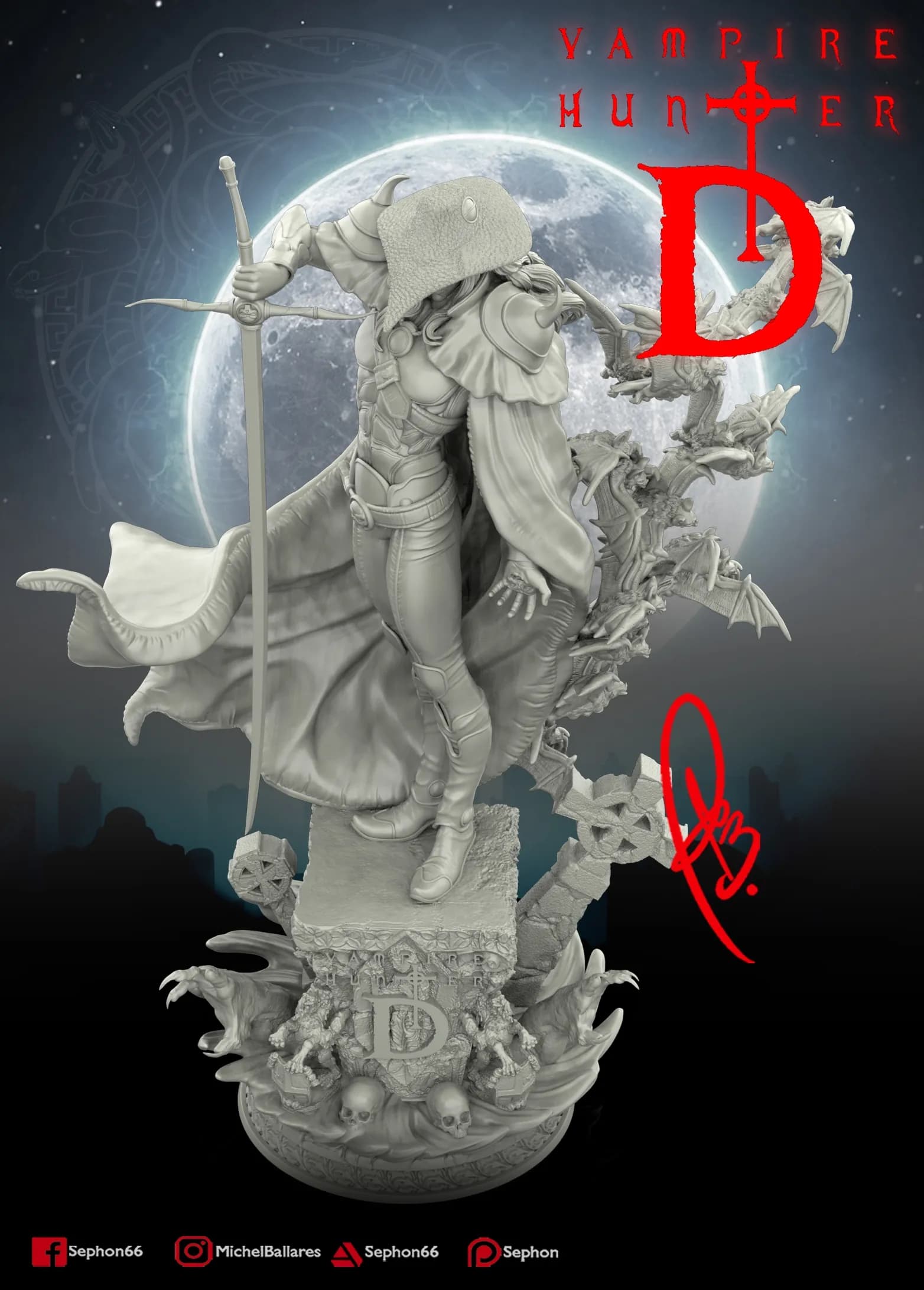 STL - Cazador de Vampiros D