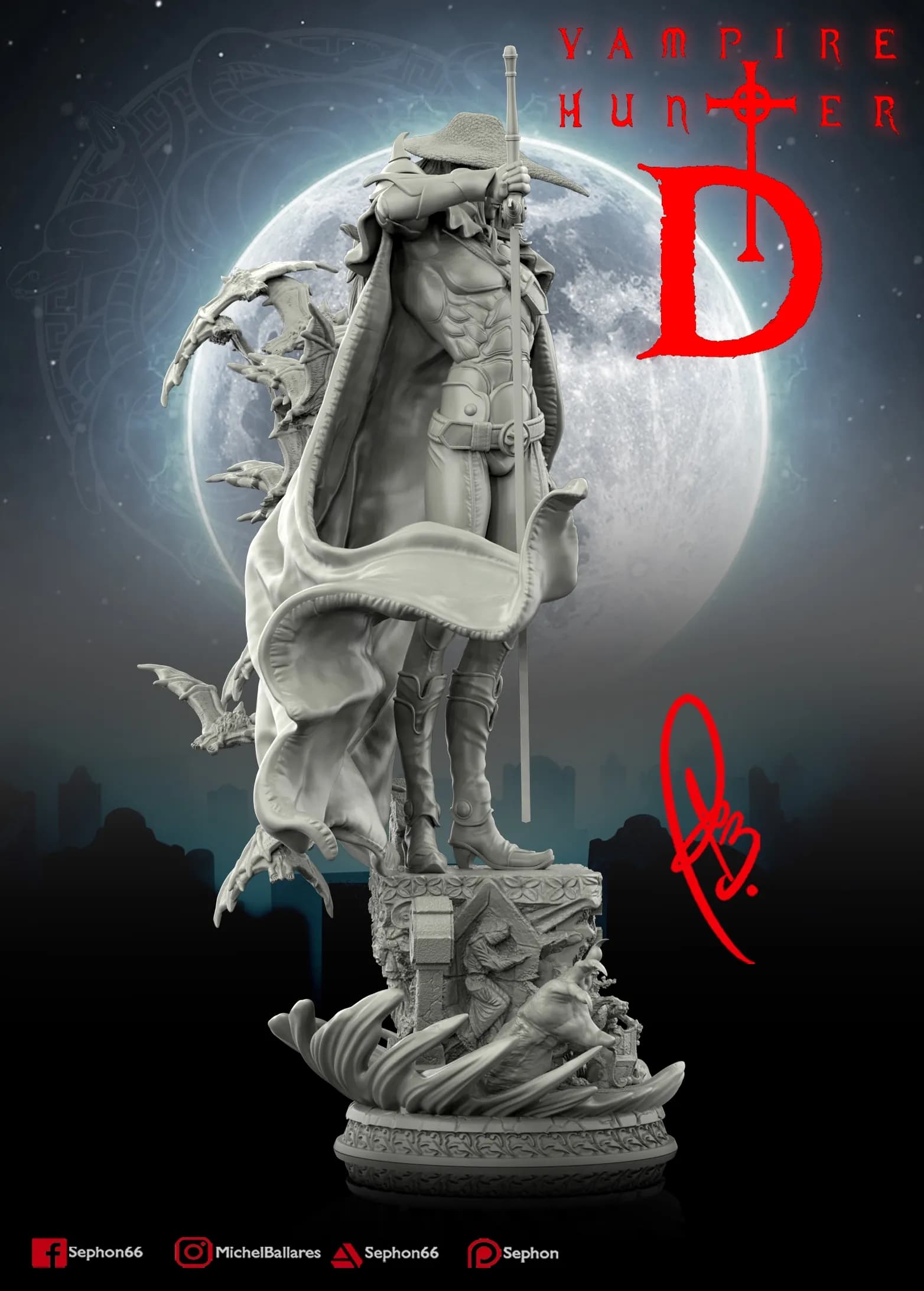 STL - Cazador de Vampiros D