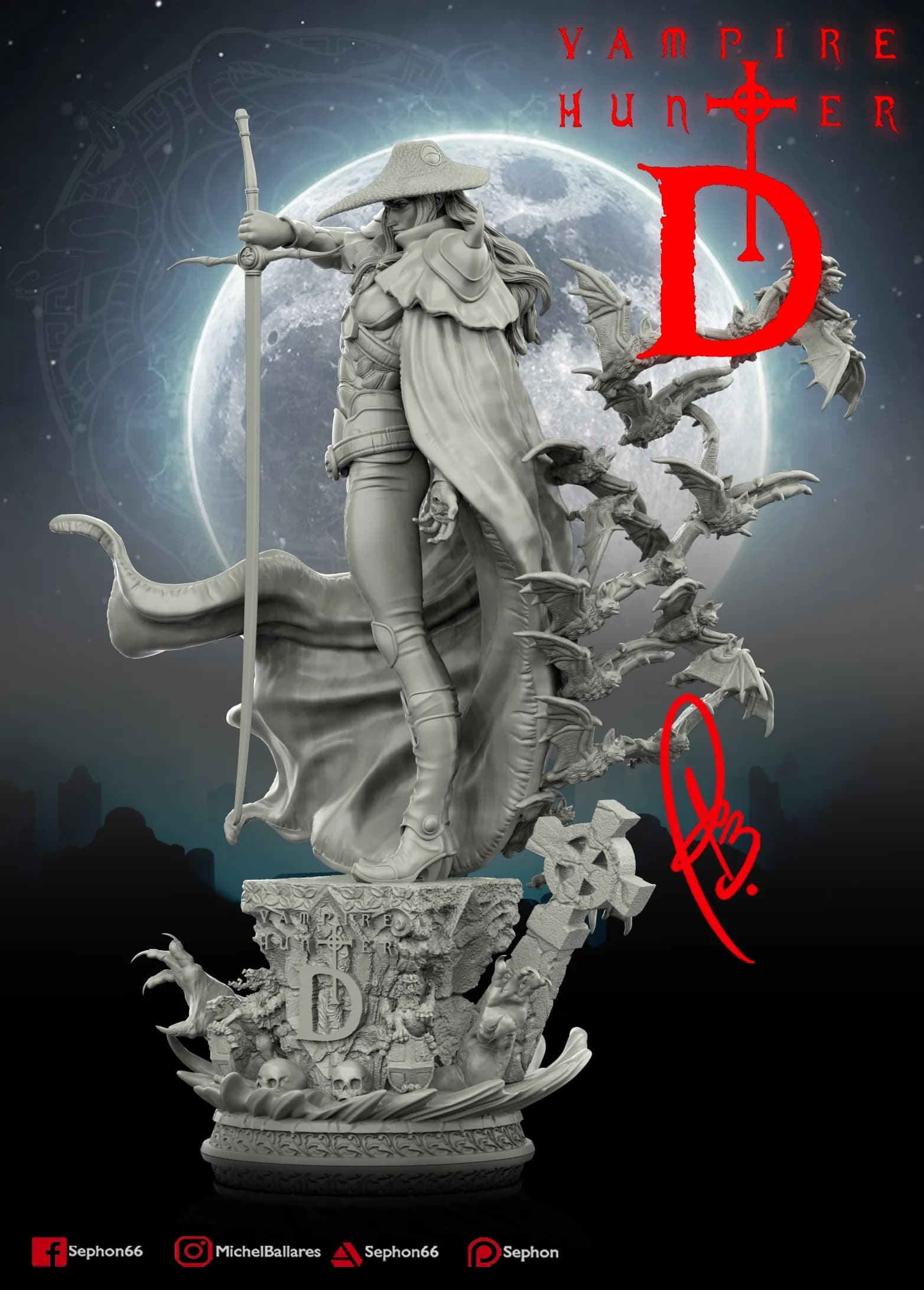 STL - Cazador de Vampiros D
