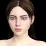 STL - Celia personaje femenino render 3