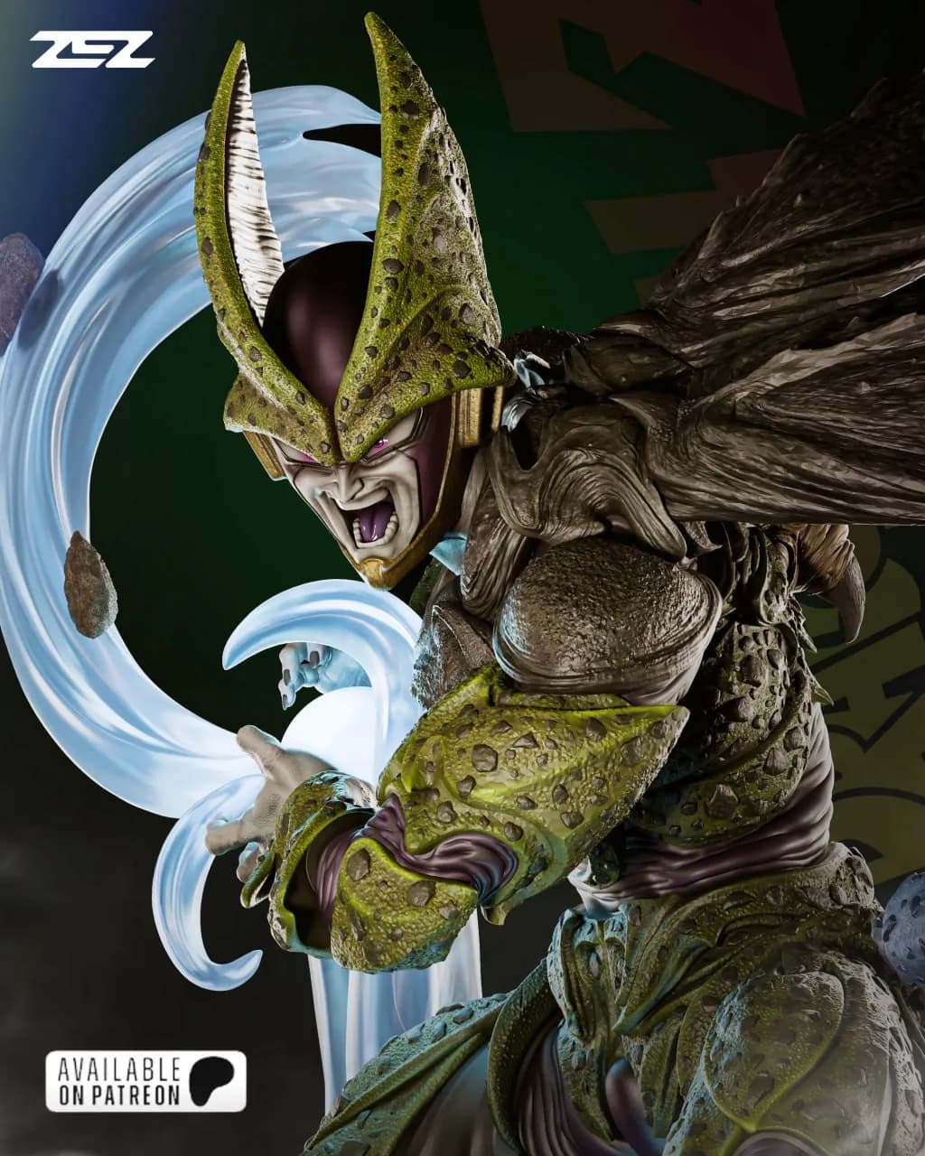 STL - Cell de Dragon Ball Z