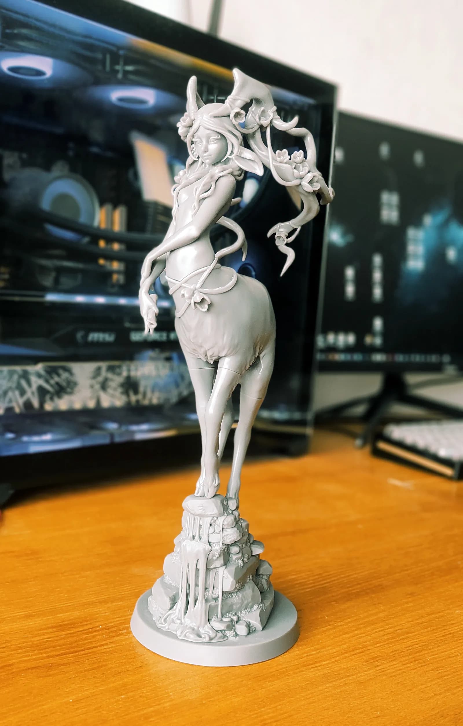 STL - Centaura floral