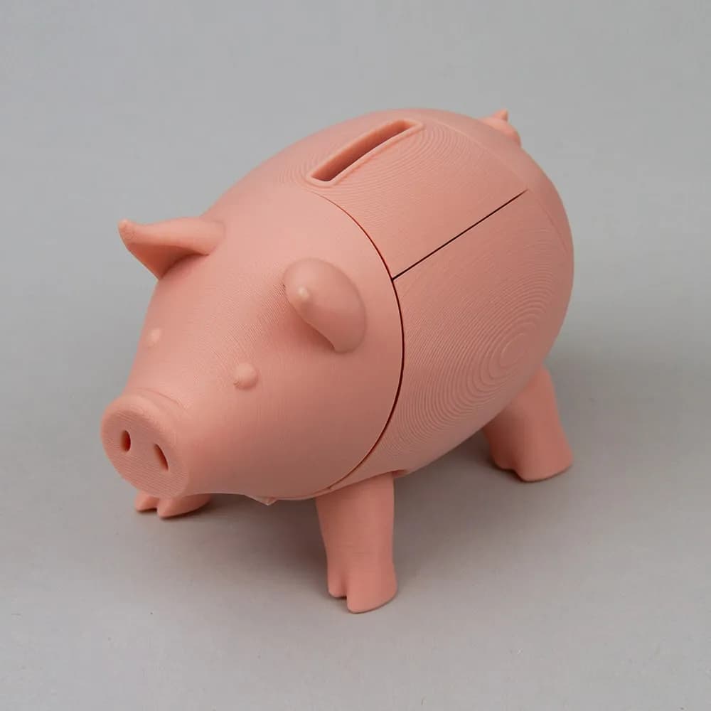 STL - cerdito alcancía