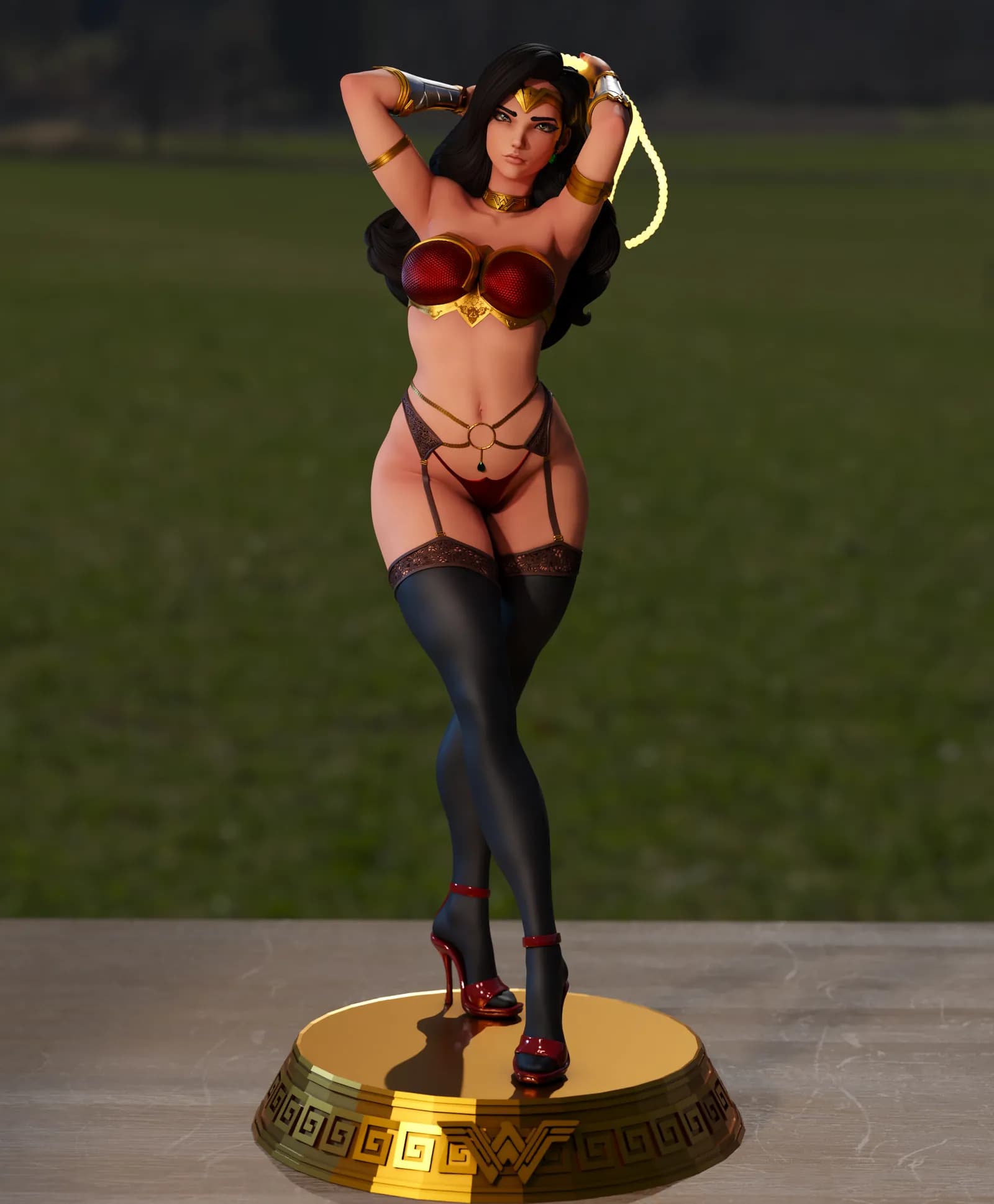 STL - Cerera Elfa Pin Up