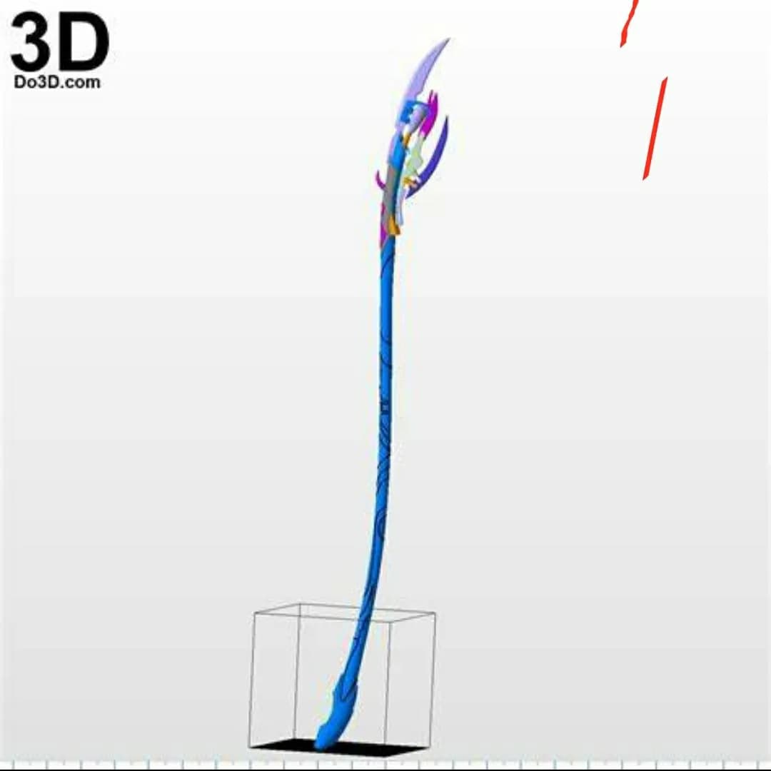 STL - Cetro Chitauri de Loki 3