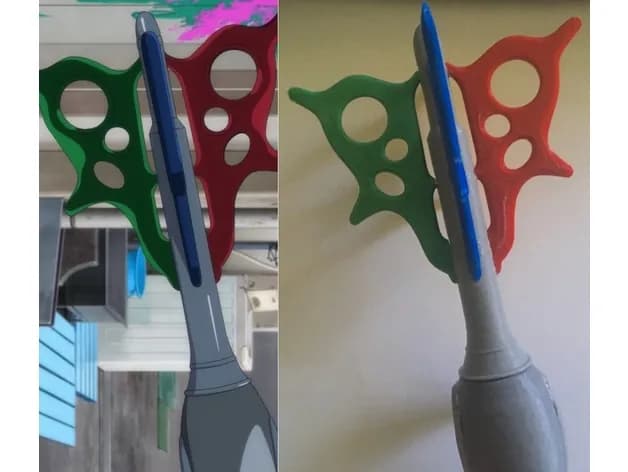 STL - Cetro de Wonder Egg Priority render 4