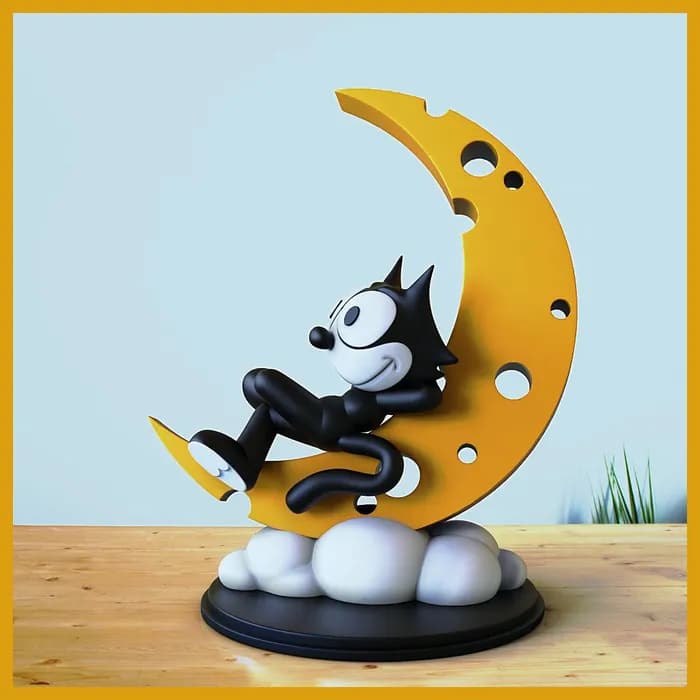 STL - cgtrader felix the cat