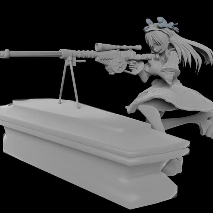 STL - Chaika la Princesa del Ataúd render 2