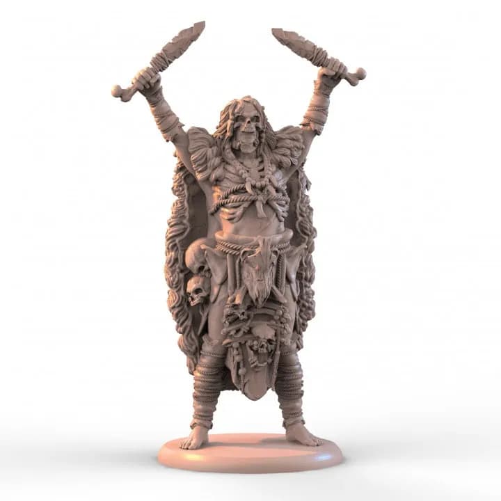 STL - Chamán de Guerra Zombie