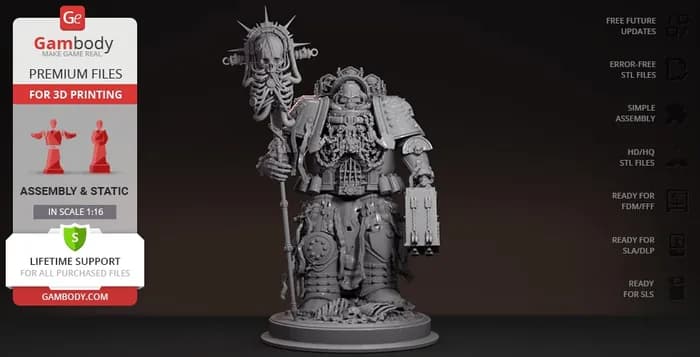 STL - chaplain 40k