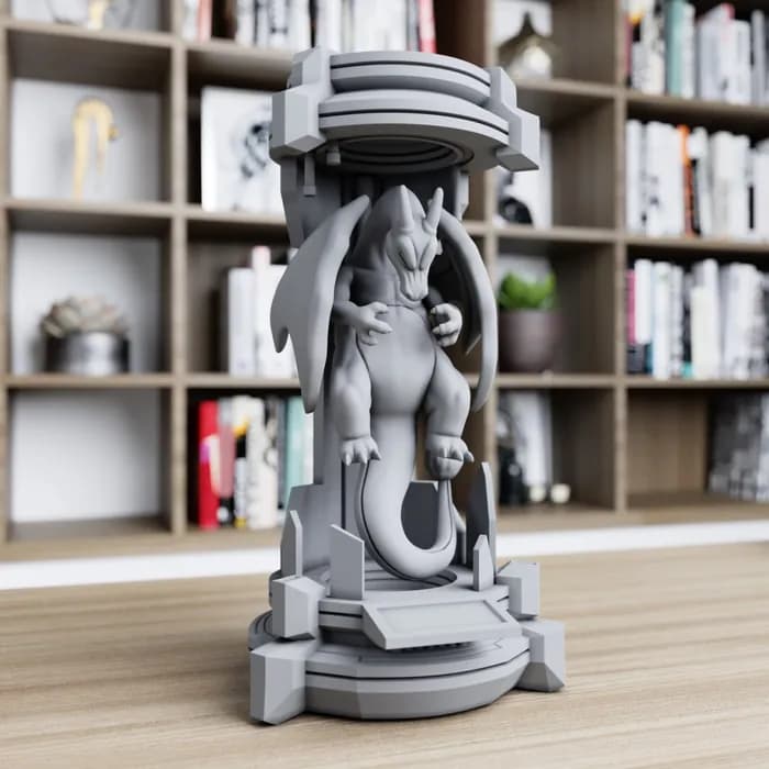 STL - charizard in the lab