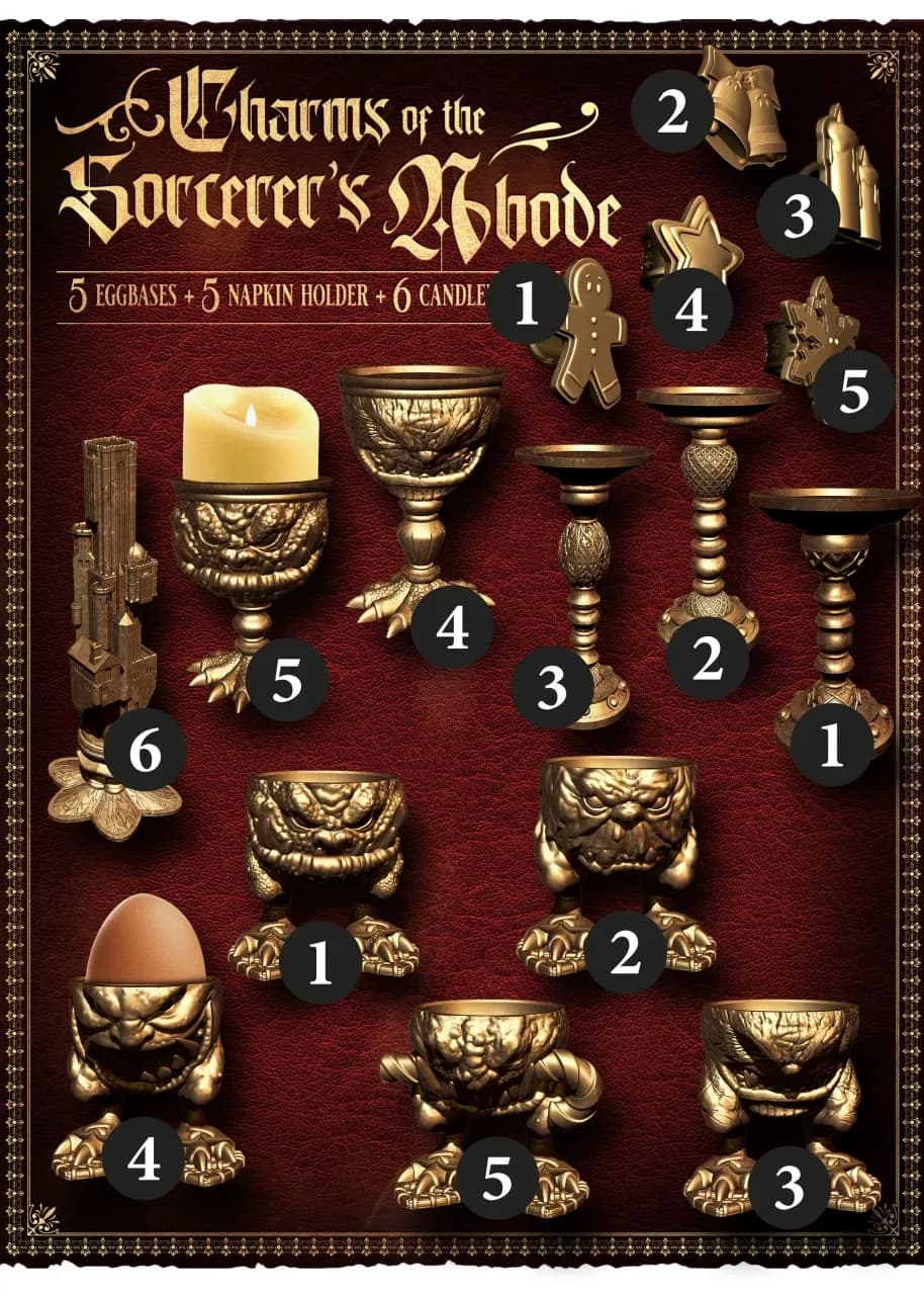 STL - Charm Pack Sorcerer's Abode