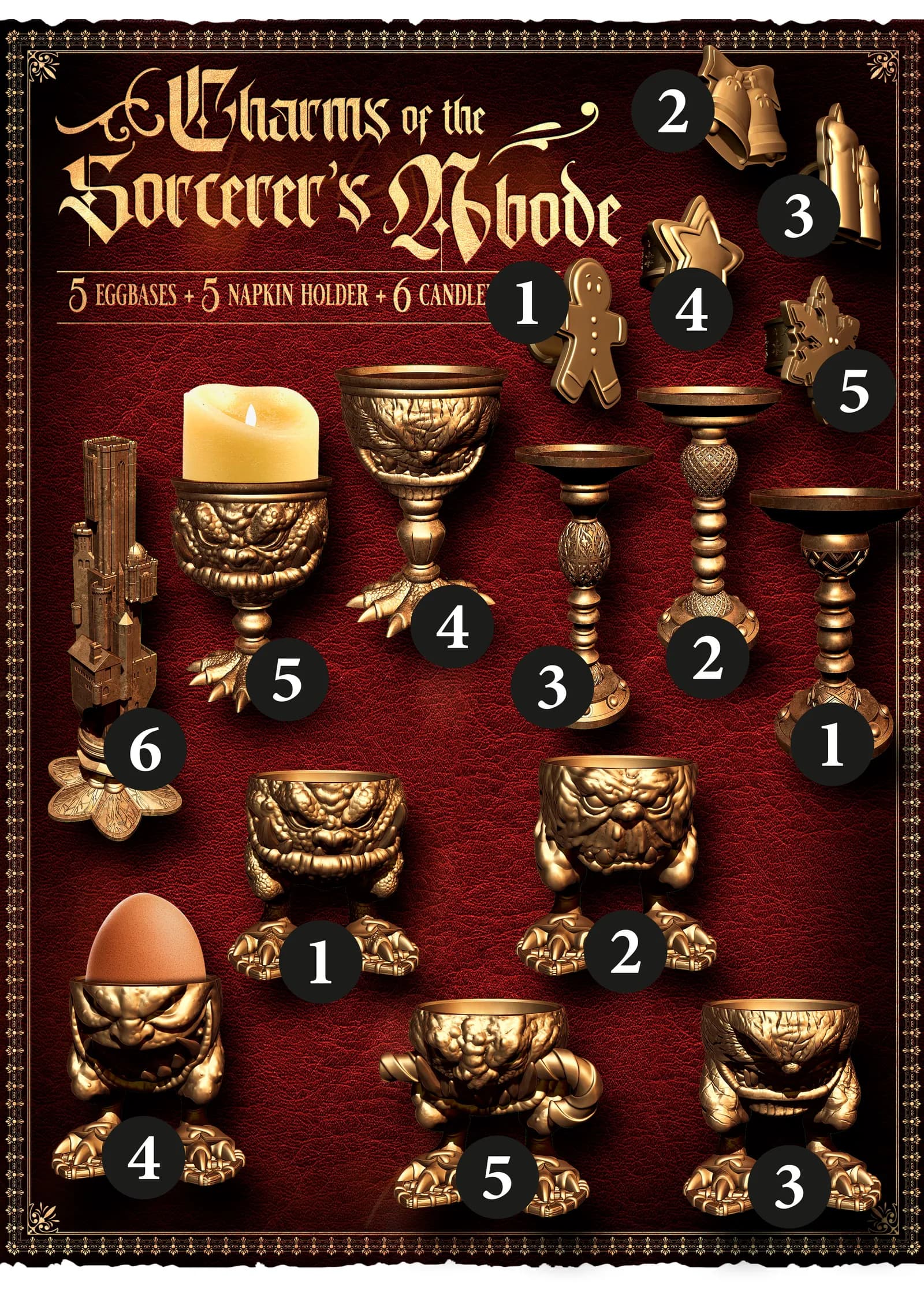 STL - Charm Pack Sorcerer's Abode