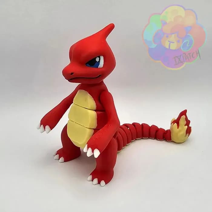 STL - charmeleon flexi @print3dworld