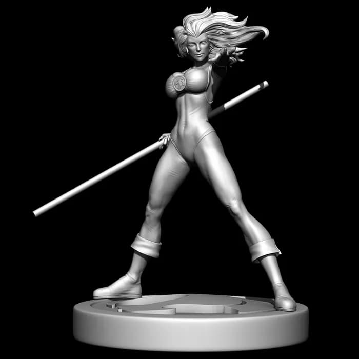 STL - Cheetara y Snarf de Thundercats