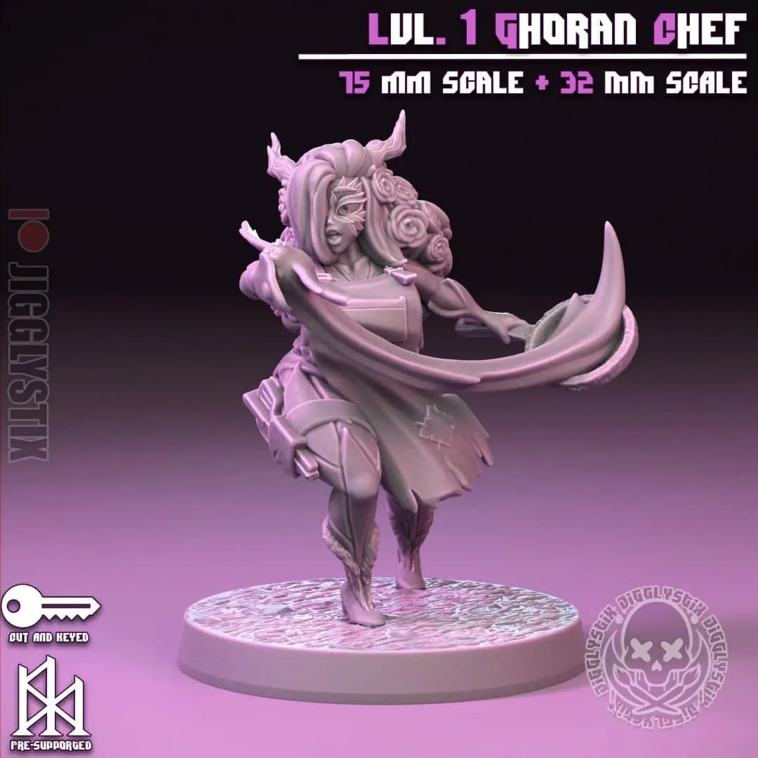 STL - Chef Ghoran nivel 1 render 2