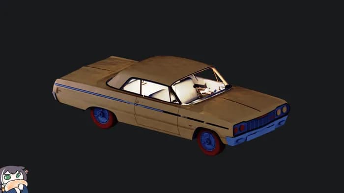 STL - Chevrolet Impala 1964 Coupe