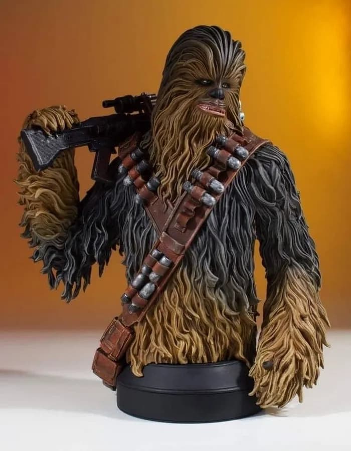 STL - chewbacca bust