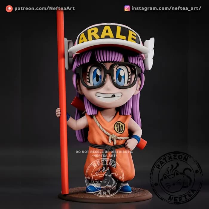STL - chibi arale chibi