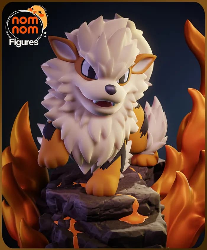 STL - chibi arcanine