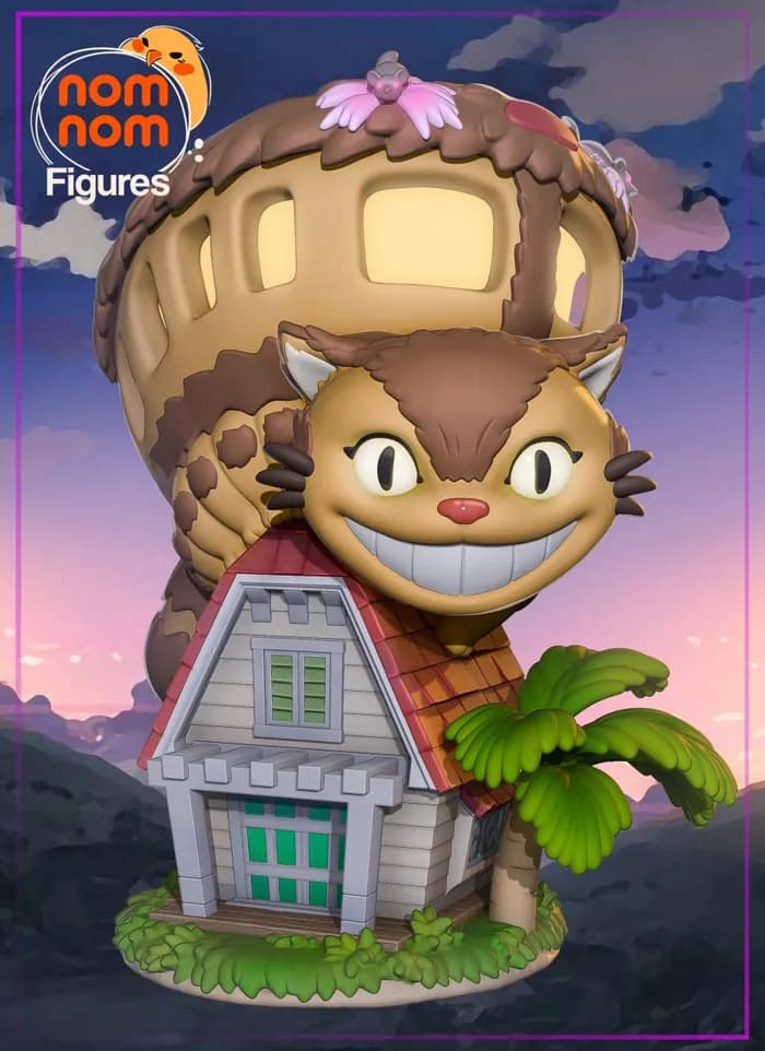 STL - chibi catbus my neighbour totoro