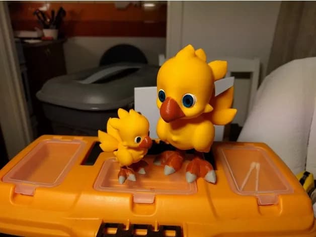 STL - chibi chocobo