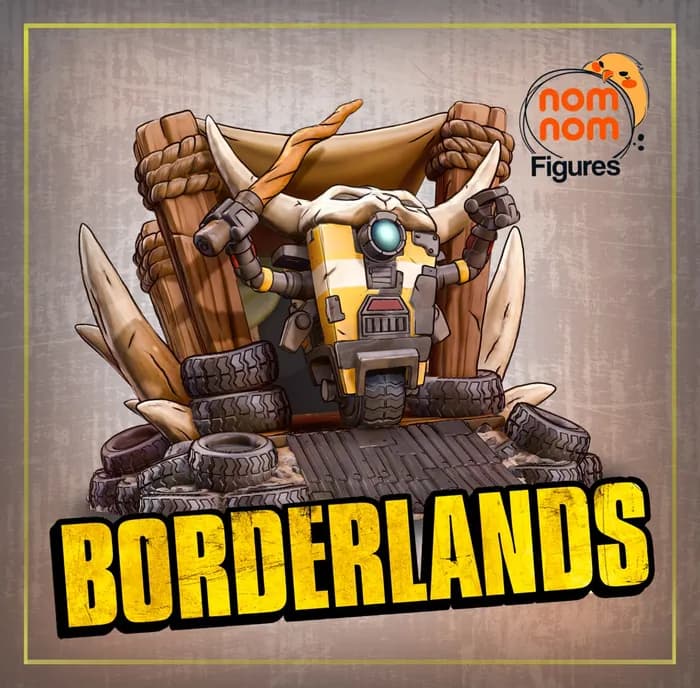 STL - chibi claptrap borderlands
