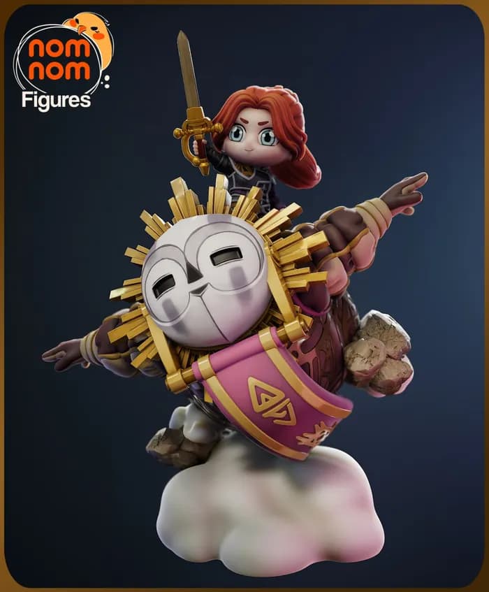 STL - chibi esquie render 2