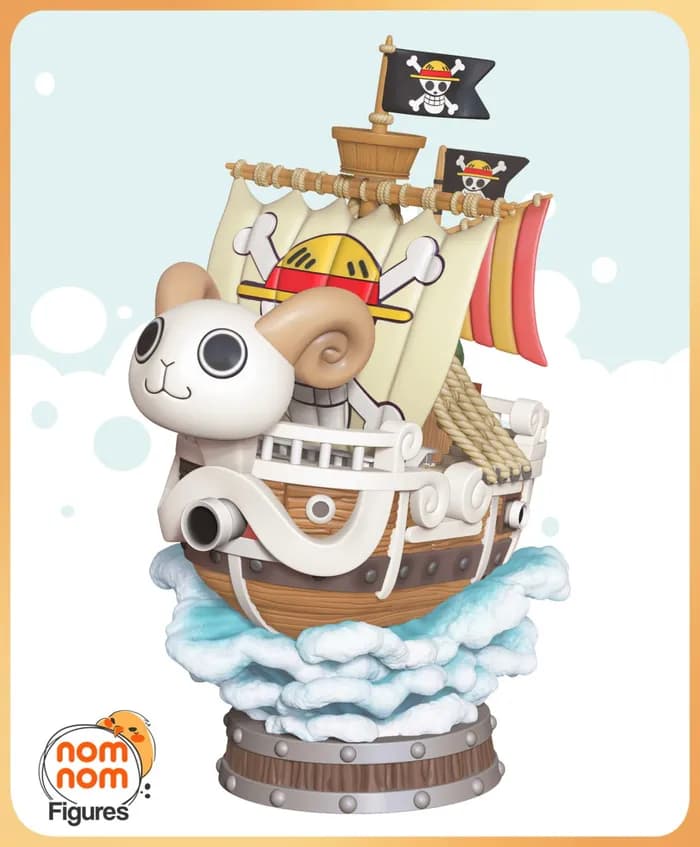 STL - chibi going merry one piece