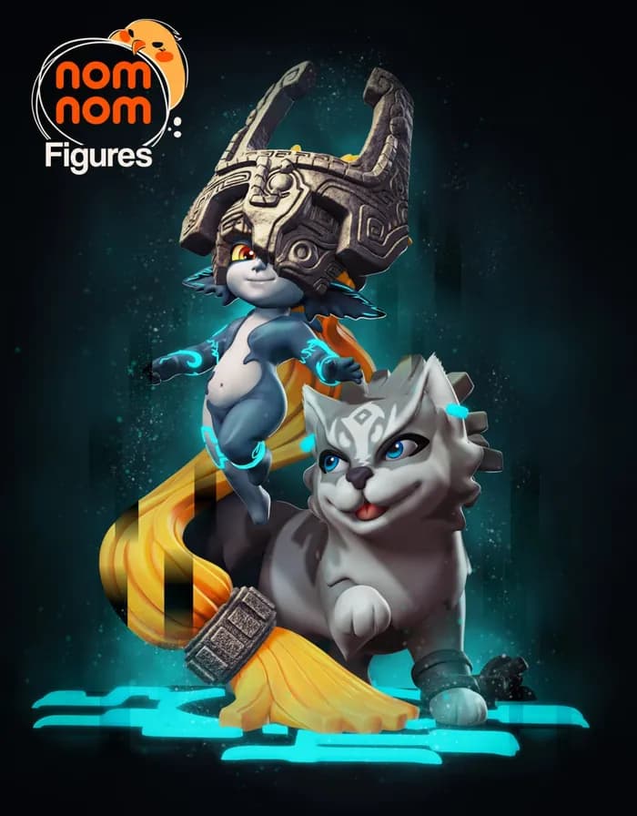 STL - chibi midna